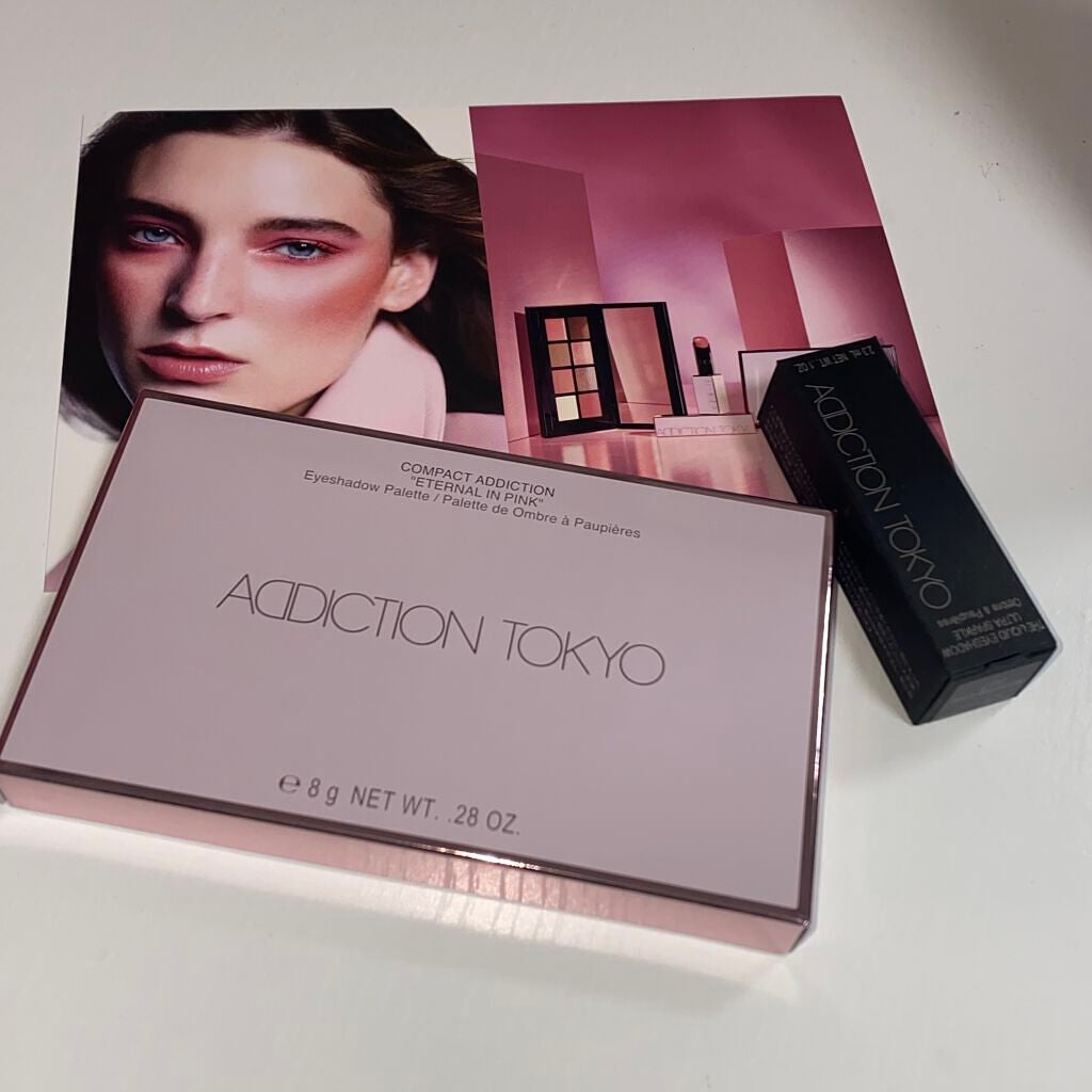 コンパクトアディクション “エターナル イン ピンク”/ADDICTION/アイシャドウパレットを使ったクチコミ(3枚目)