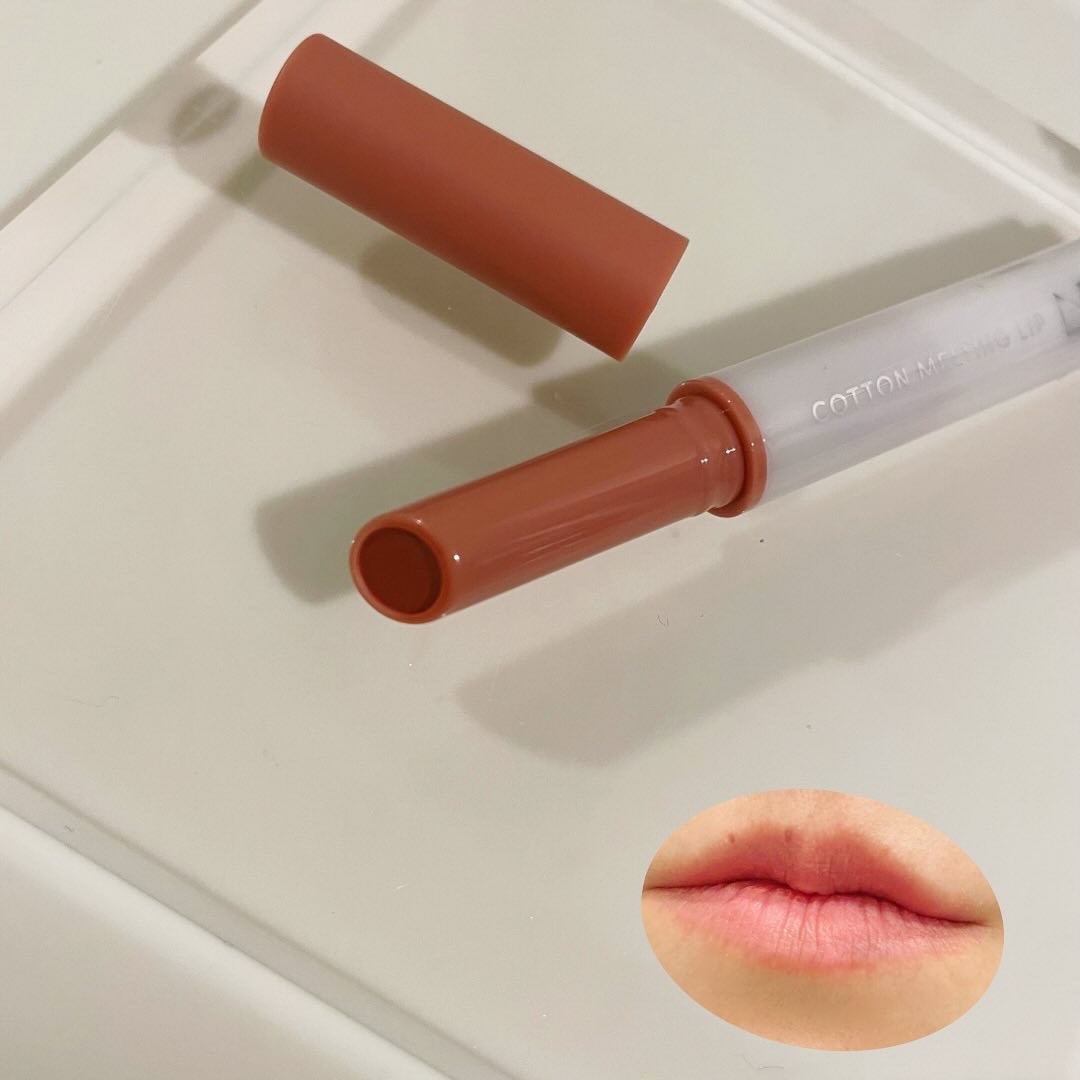 コットンメルティングリップ/ネイチャーリパブリック/口紅を使ったクチコミ（3枚目）