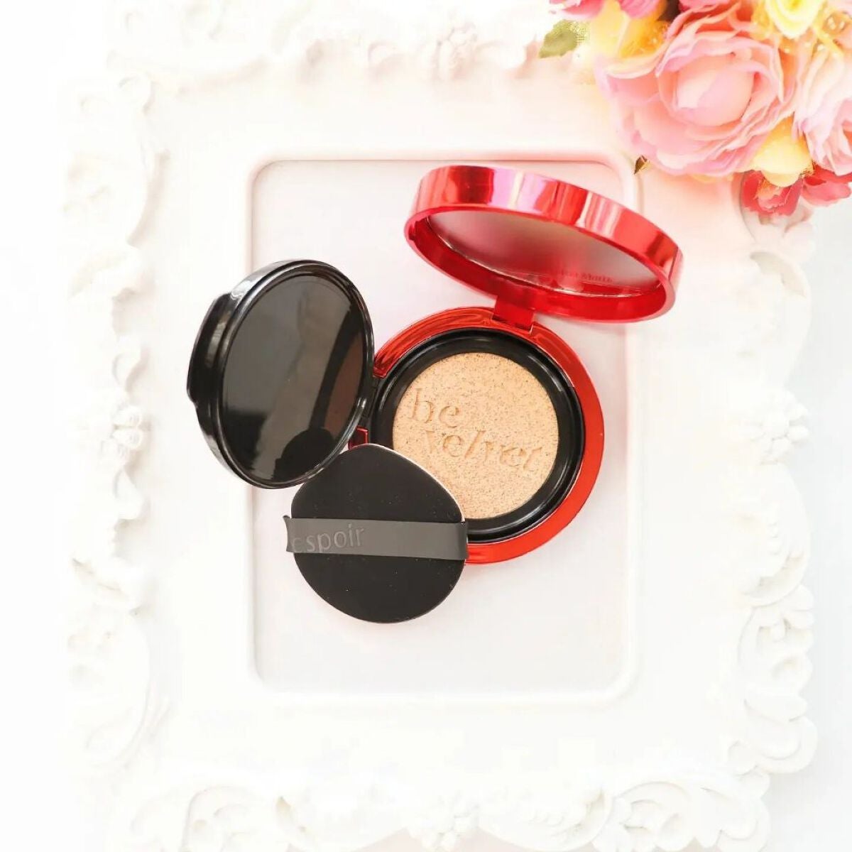 プロテーラービーベルベットカバークッション/espoir/クッションファンデーションを使ったクチコミ(2枚目)