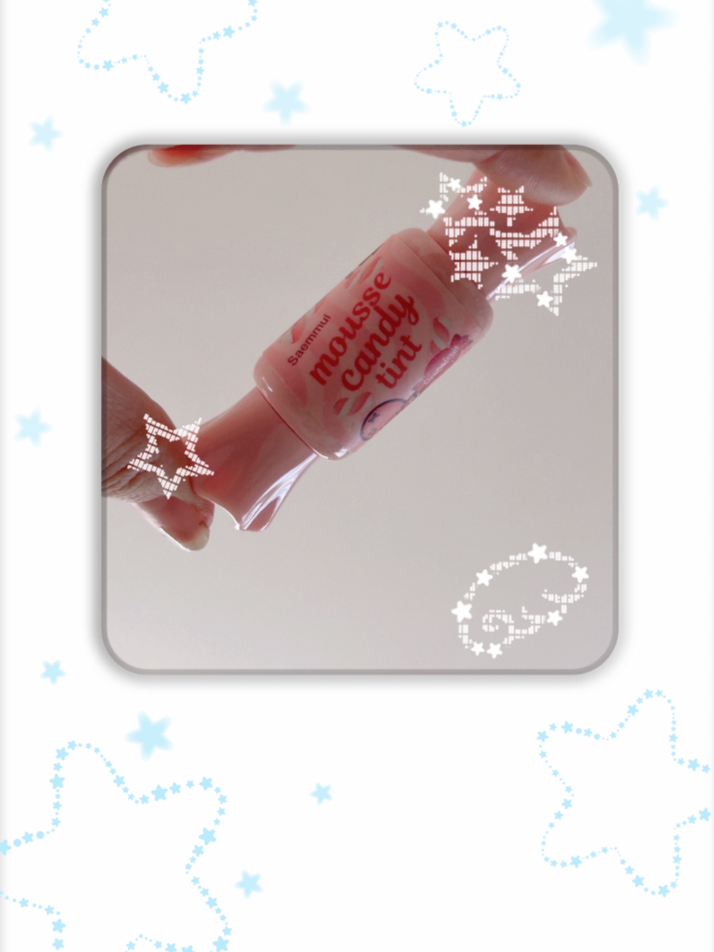 ムース キャンディー ティント/the SAEM/リップティントを使ったクチコミ（1枚目）