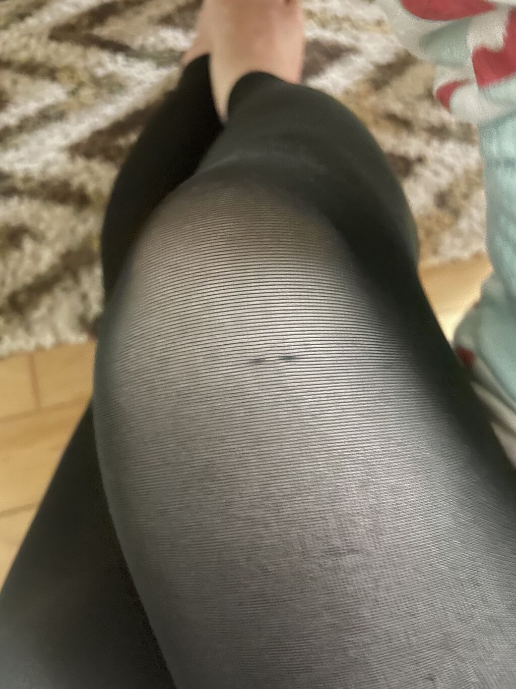 RIZAP カロリー消費アップ着圧レギンス 10分丈/グンゼ/着圧ソックス・レギンスを使ったクチコミ（3枚目）