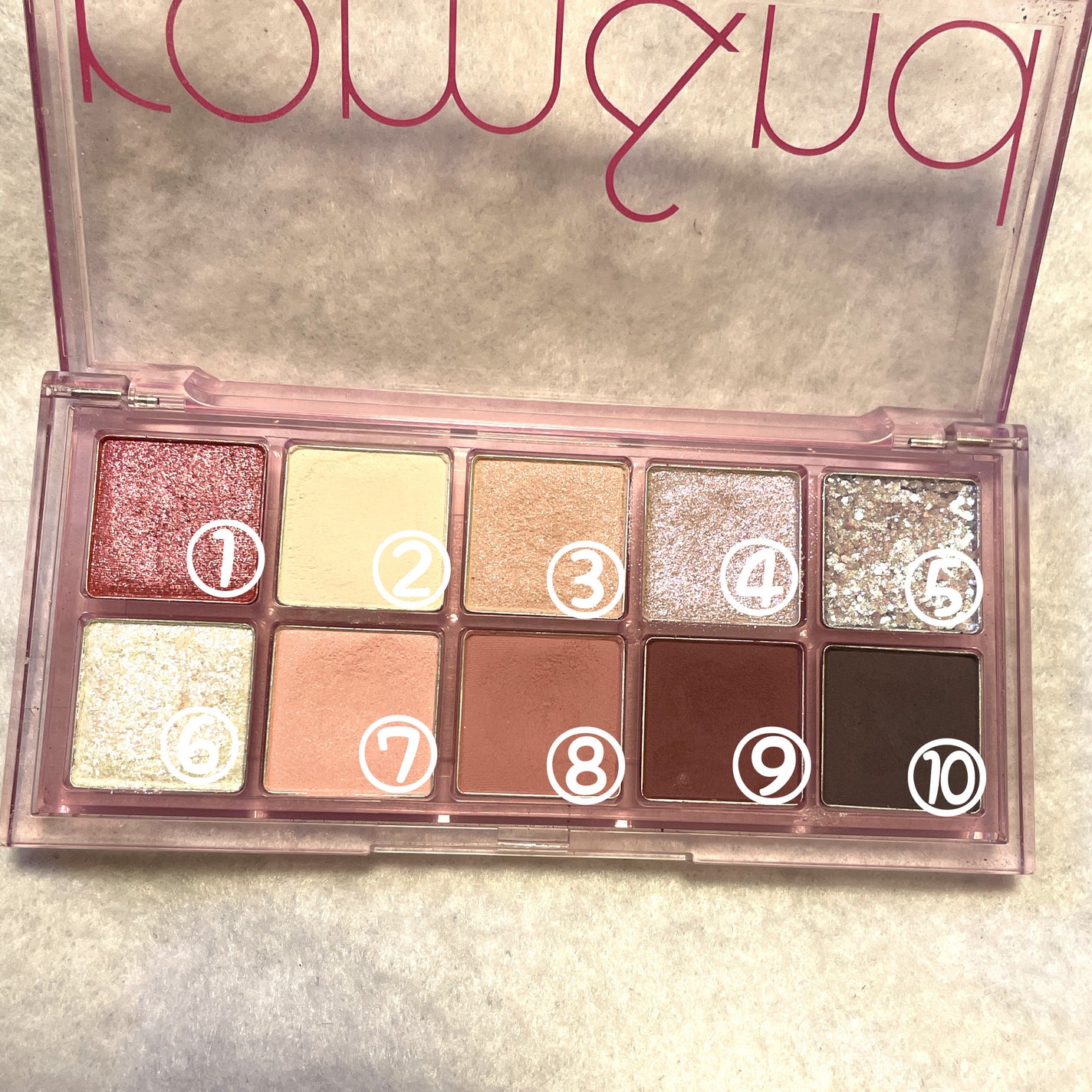 ベターザンパレット/rom&nd/アイシャドウパレットを使ったクチコミ(2枚目)