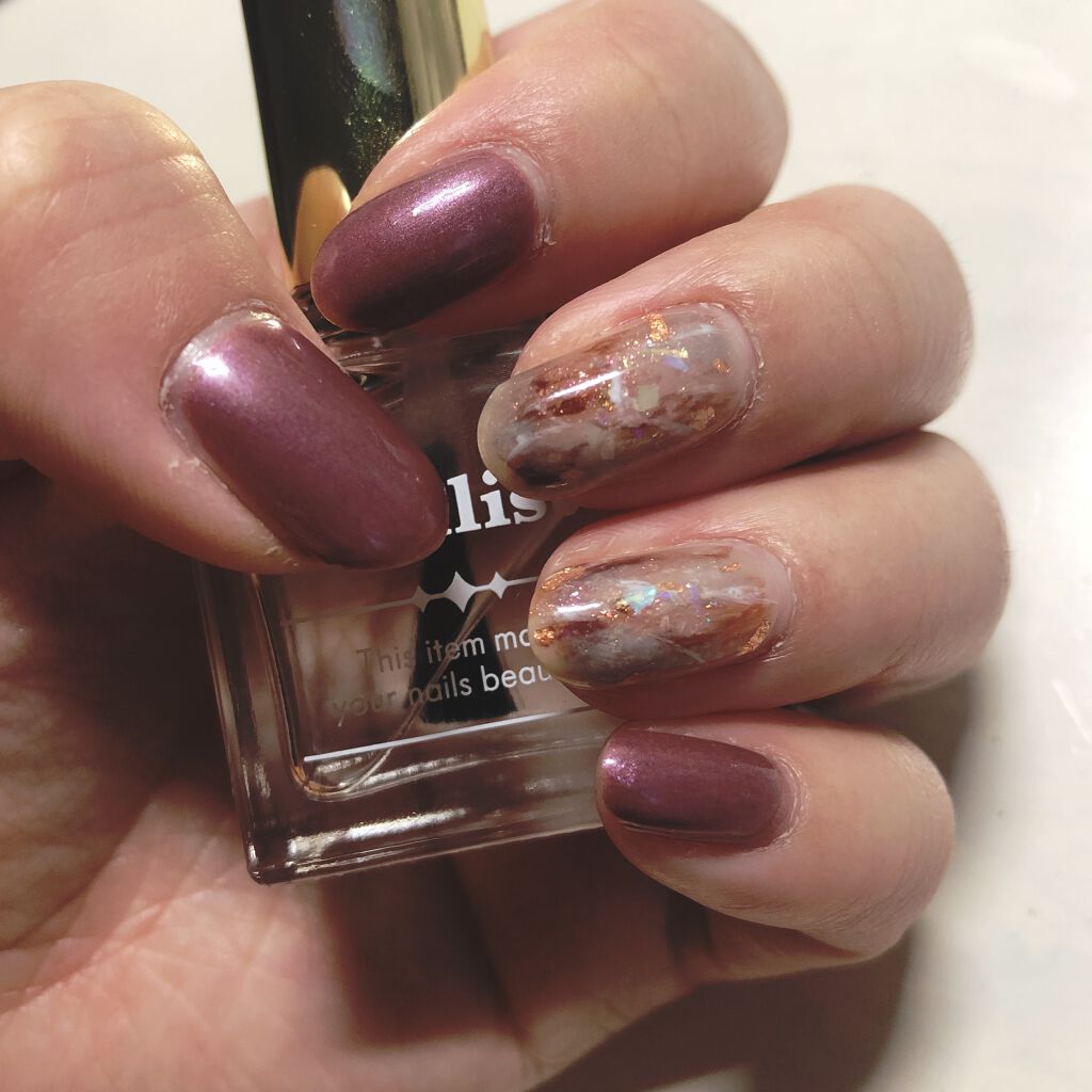 ネイルカラー S021 icy wind/noiro/マニキュアを使ったクチコミ（1枚目）