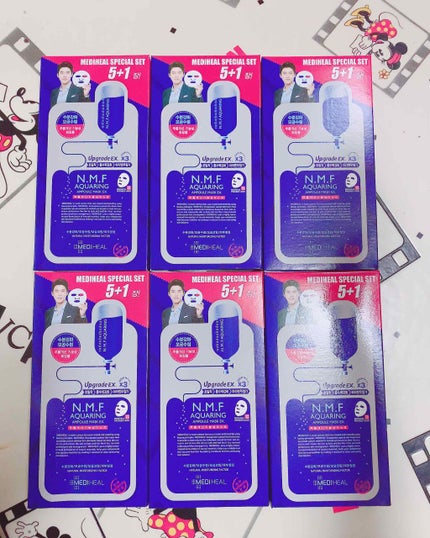 N.M.FアクアアンプルマスクJEX/MEDIHEAL/シートマスク・パックを使ったクチコミ(2枚目)