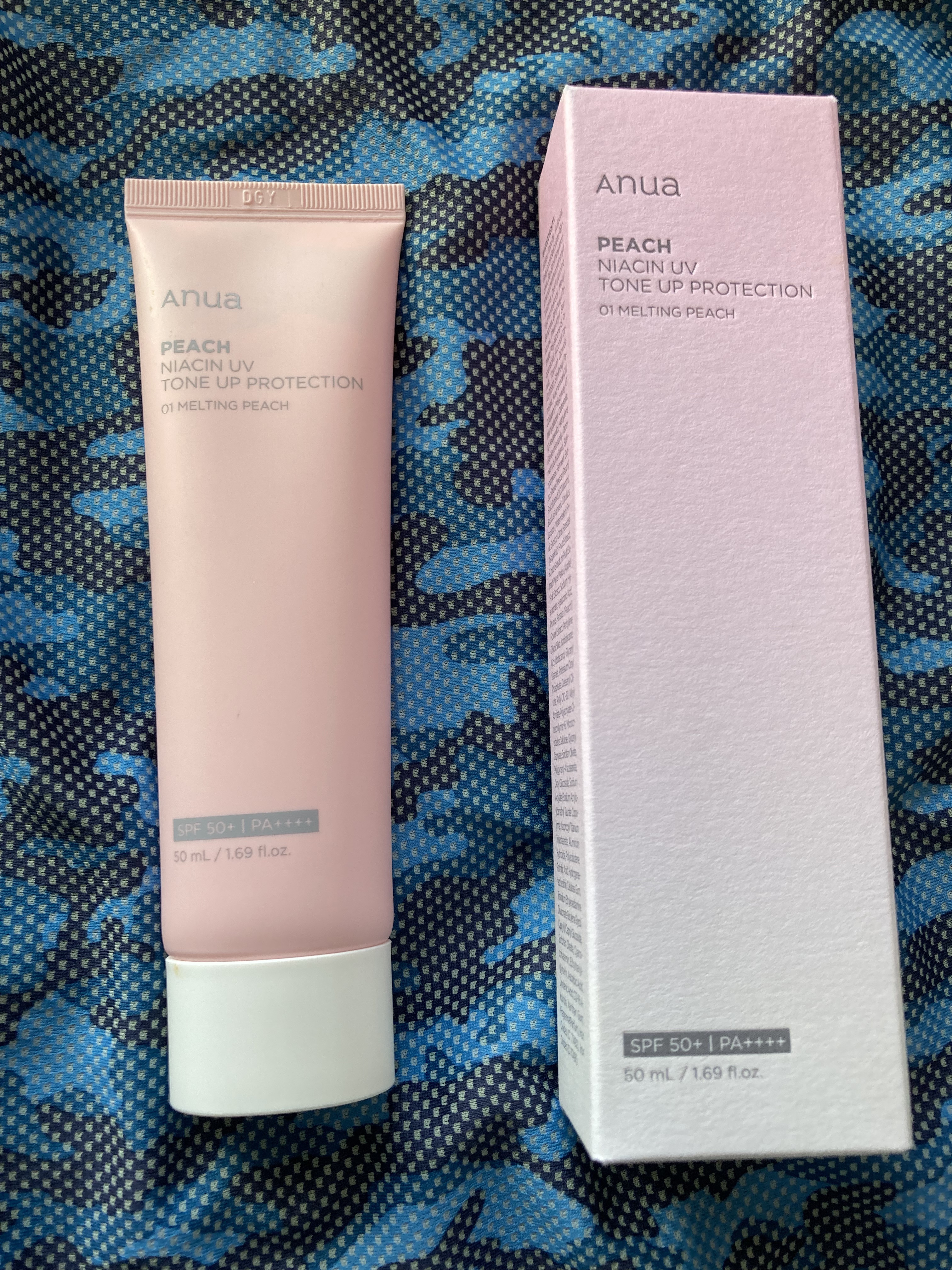 桃ナイアシン UVトーンアッププロテクション/Anua/化粧下地を使ったクチコミ（1枚目）