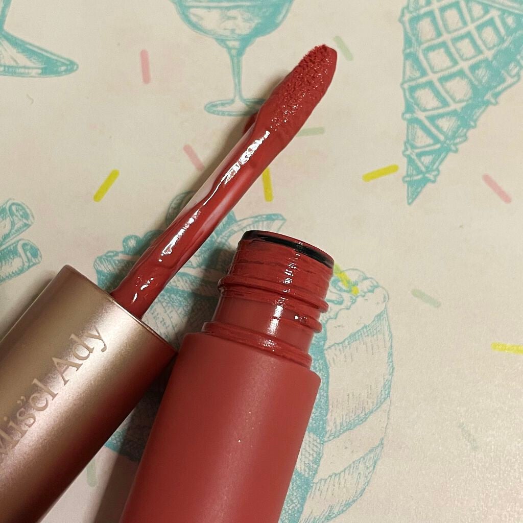 ウォータリーリップティント マット/ミゼルエディ/リップティントを使ったクチコミ(2枚目)