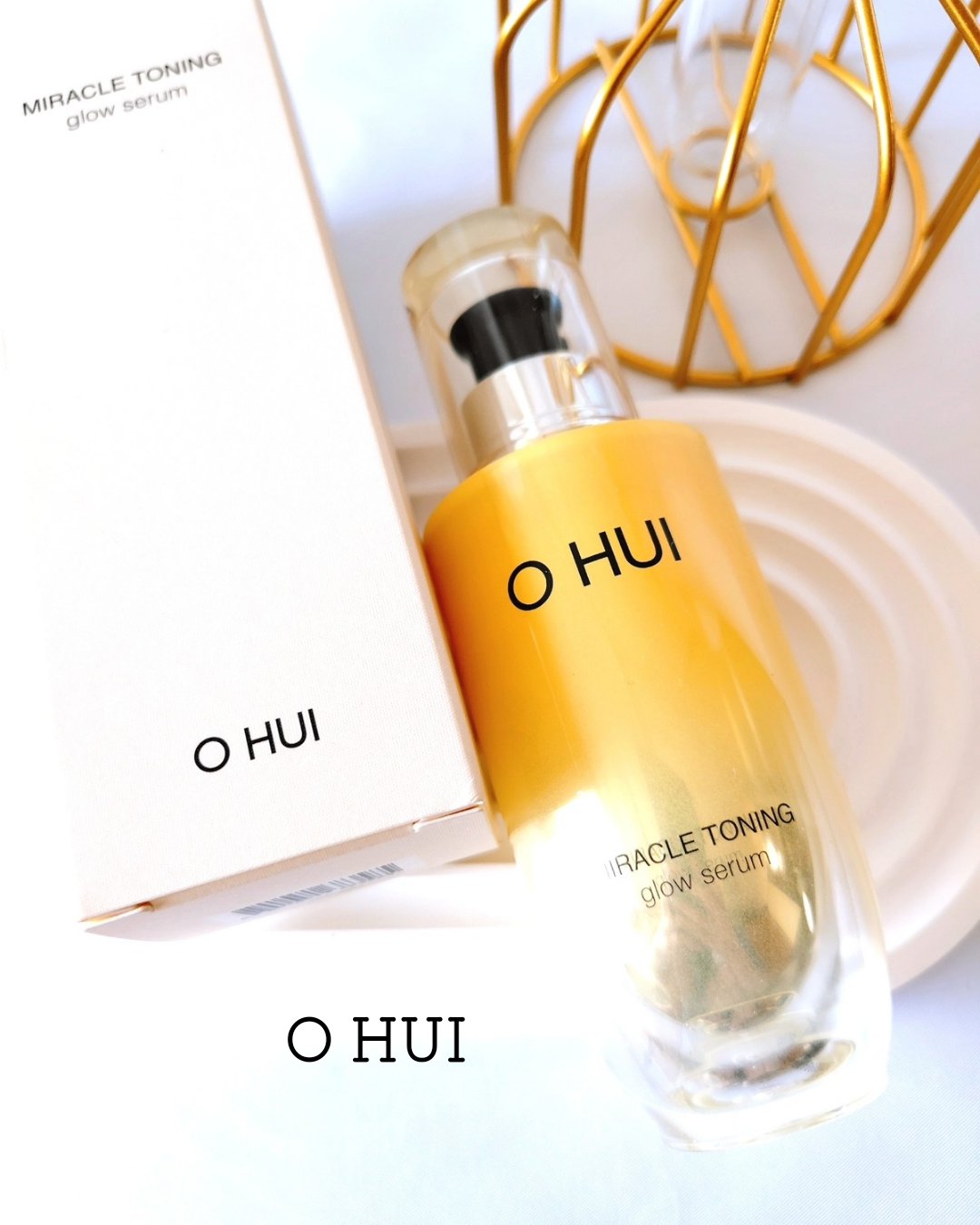 ミラクルトーニング グローセラム 50ml/OHUI/美容液を使ったクチコミ（1枚目）