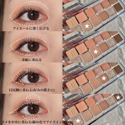 アイシャドウブラシセット/ロージーローザ/メイクブラシを使ったクチコミ(4枚目)