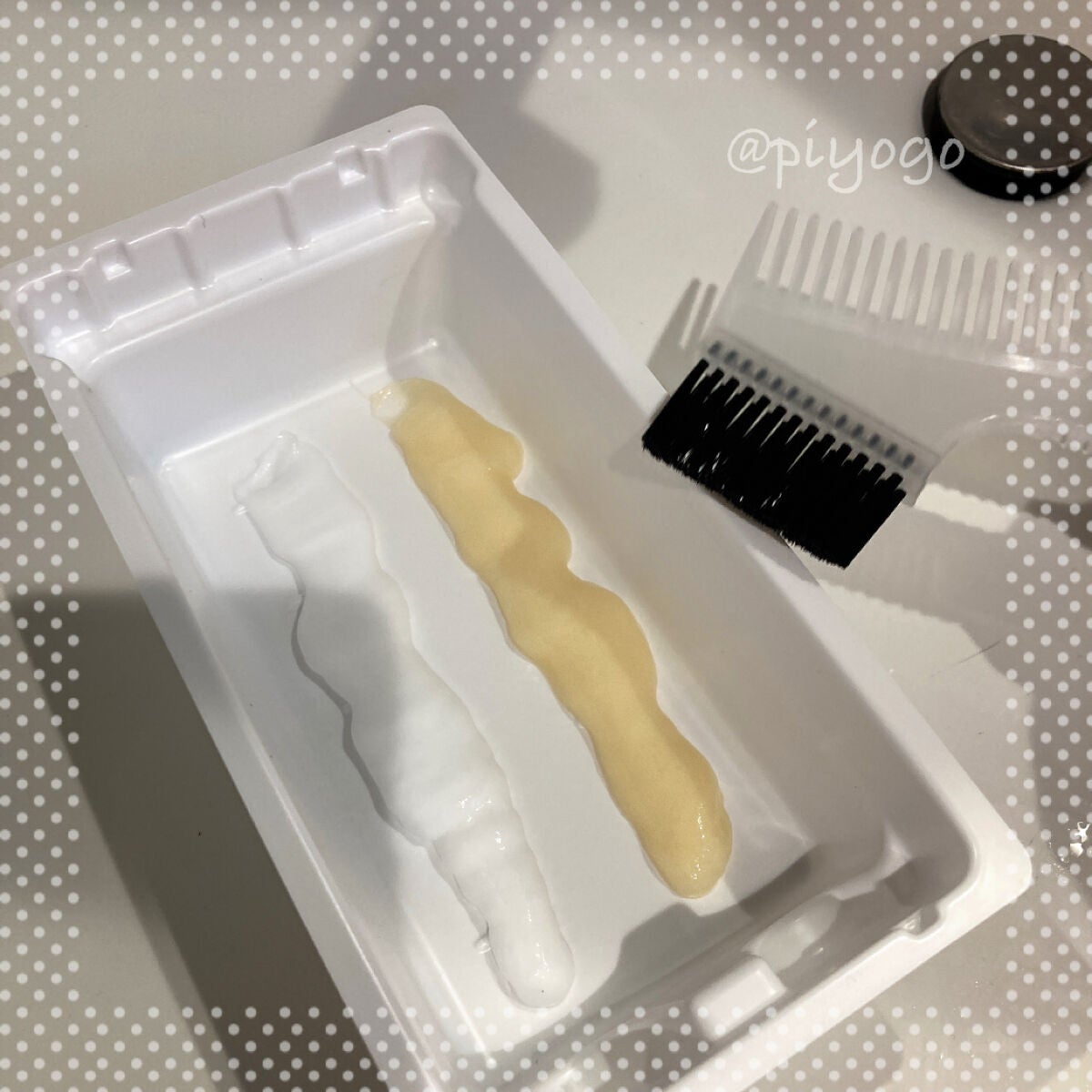 オレオクリーム/サイオス/ヘアカラーを使ったクチコミ(4枚目)