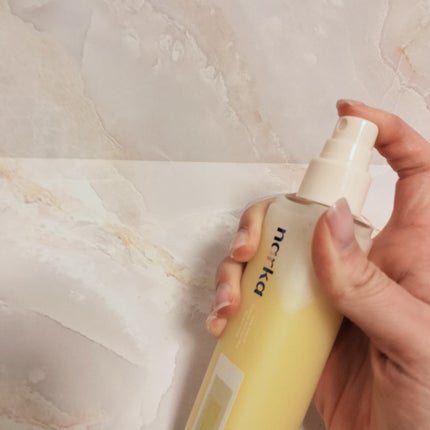 クリーミーベールヘアミスト サンセットハニー/narka/ヘアミストを使ったクチコミ(4枚目)