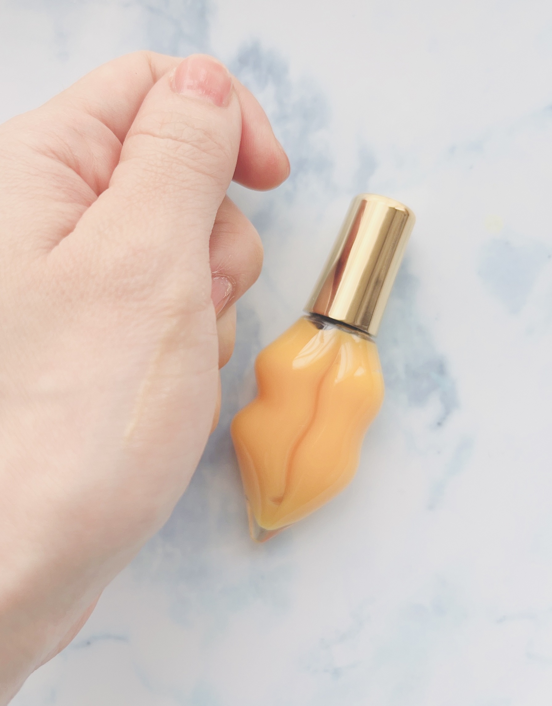 メルティーリップ グロス 127 パッションガール/プランプピンク/リップケアを使ったクチコミ（3枚目）