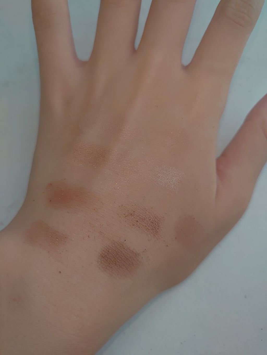 UR GLAM　BLOOMING EYE COLOR PALETTE/U R GLAM/アイシャドウパレットを使ったクチコミ（3枚目）