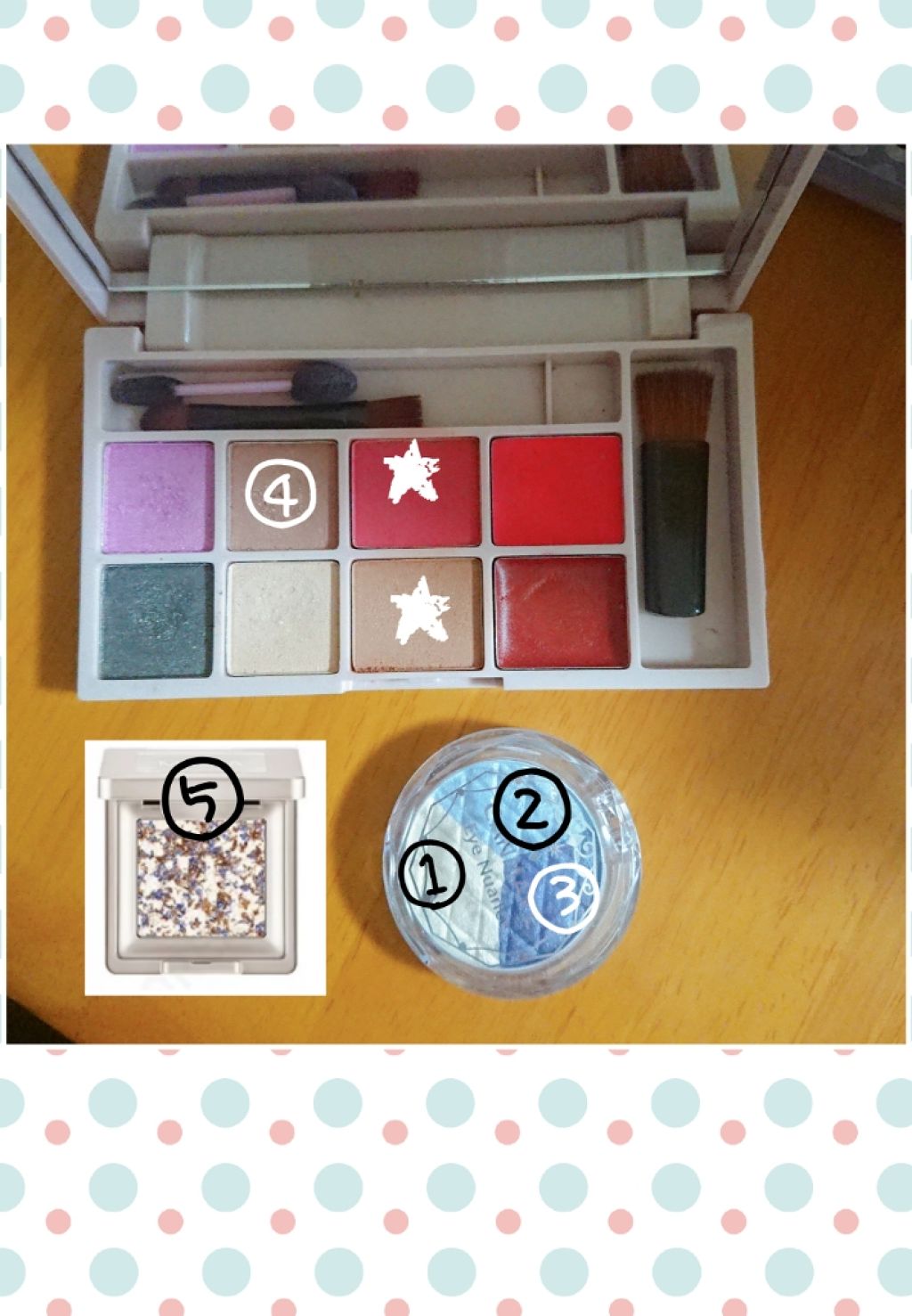 アイニュアンス/キャンメイク/アイシャドウパレットを使ったクチコミ(1枚目)