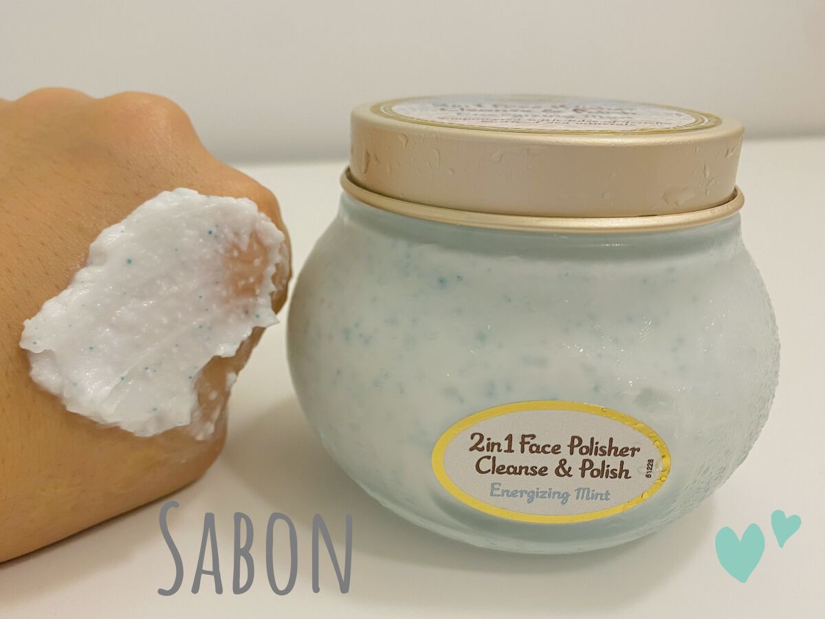 フェイスポリッシャー リフレッシング（ミント）/SABON/スクラブ・ゴマージュを使ったクチコミ（1枚目）