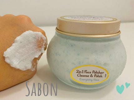 フェイスポリッシャー リフレッシング(ミント)/SABON/スクラブ・ゴマージュを使ったクチコミ(1枚目)