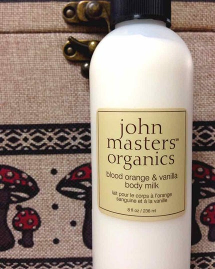 ブラッドオレンジ&バニラ ボディミルク/john masters organics/ボディミルクを使ったクチコミ(1枚目)