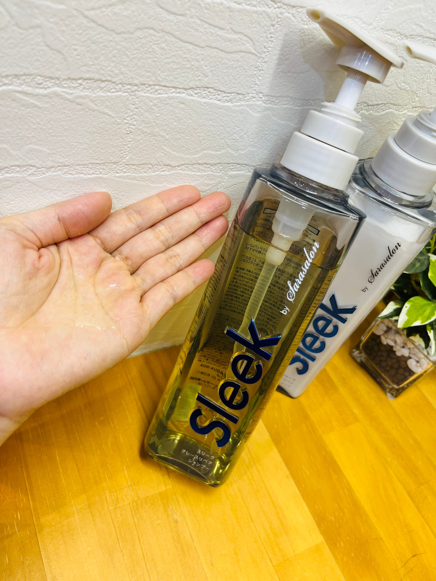 グレースリペアシャンプー/トリートメント/スリーク by サラサロン/市販シャンプーを使ったクチコミ(2枚目)