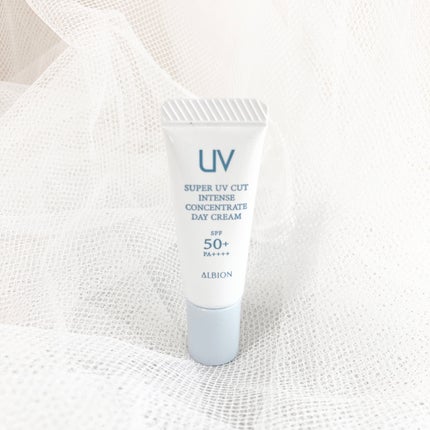 スーパー UV カット インテンスコンセントレート デイクリーム/ALBION/日焼け止めクリームを使ったクチコミ(1枚目)