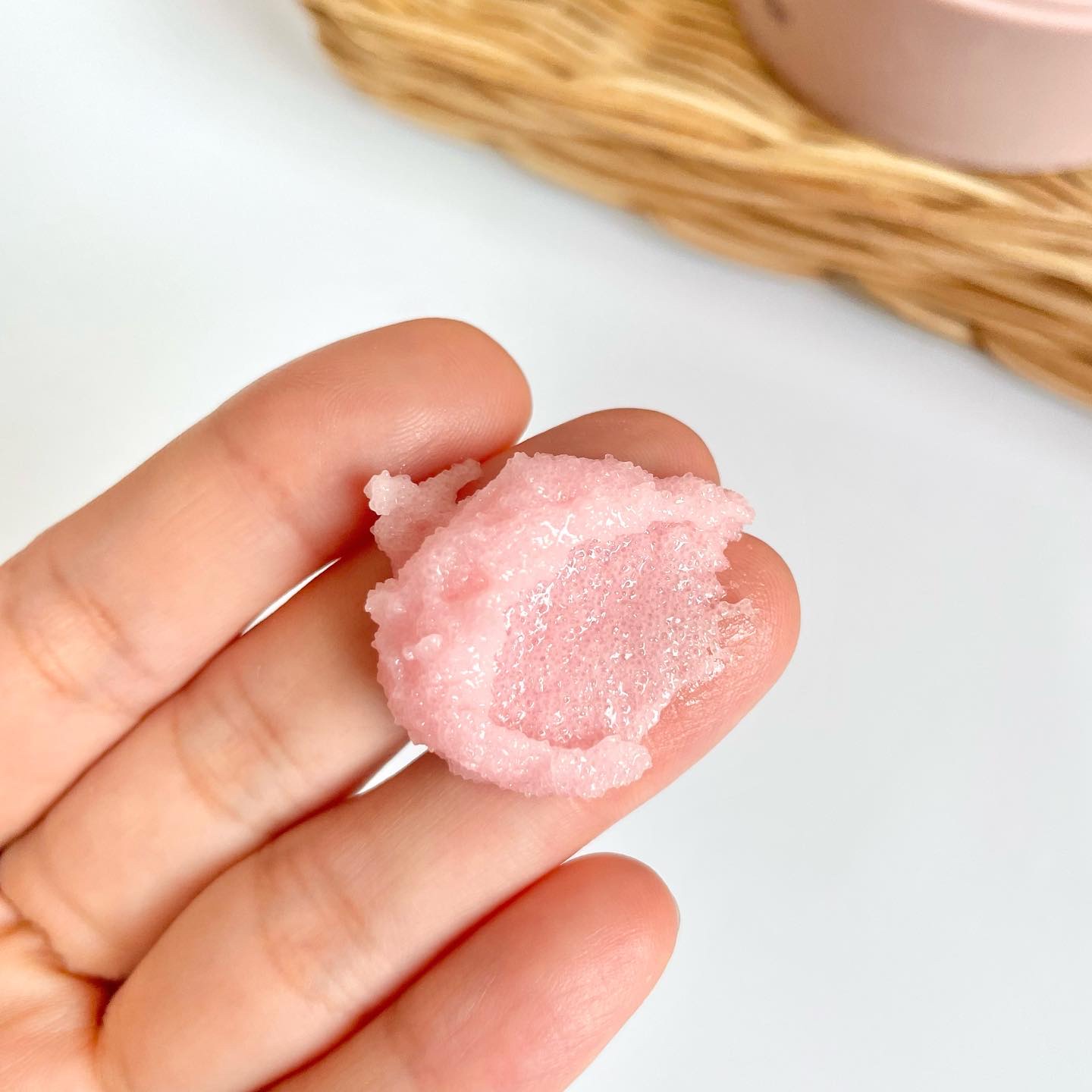 Q+Me スウィート ボム タラソ スクラブ/AGARISM/バストケア・ヒップケアを使ったクチコミ（3枚目）