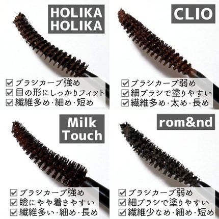 キル ラッシュ スーパープルーフ マスカラ/CLIO/マスカラを使ったクチコミ(7枚目)