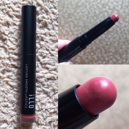 LASTING SMOOTH LIPSTICK(ラスティングスムースリップスティック)/iLLO/口紅を使ったクチコミ(4枚目)