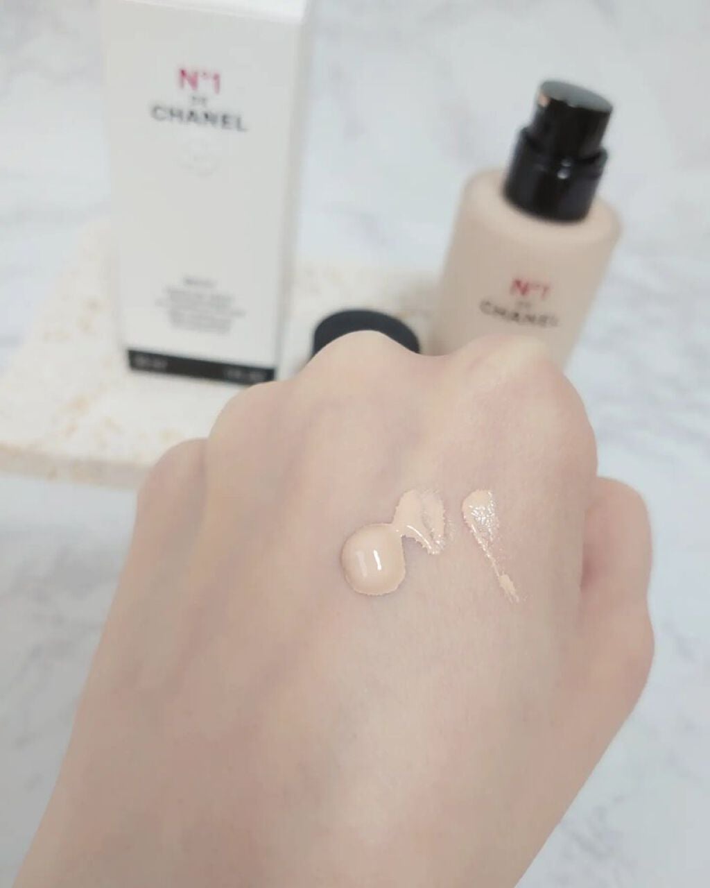 リップ&チーク ボーム N°1 ドゥ シャネル/CHANEL/口紅を使ったクチコミ(3枚目)