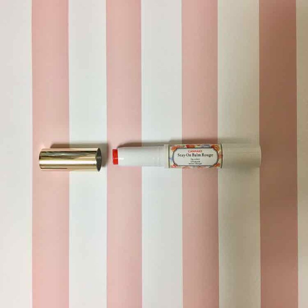 ステイオンバームルージュ/キャンメイク/口紅を使ったクチコミ(1枚目)