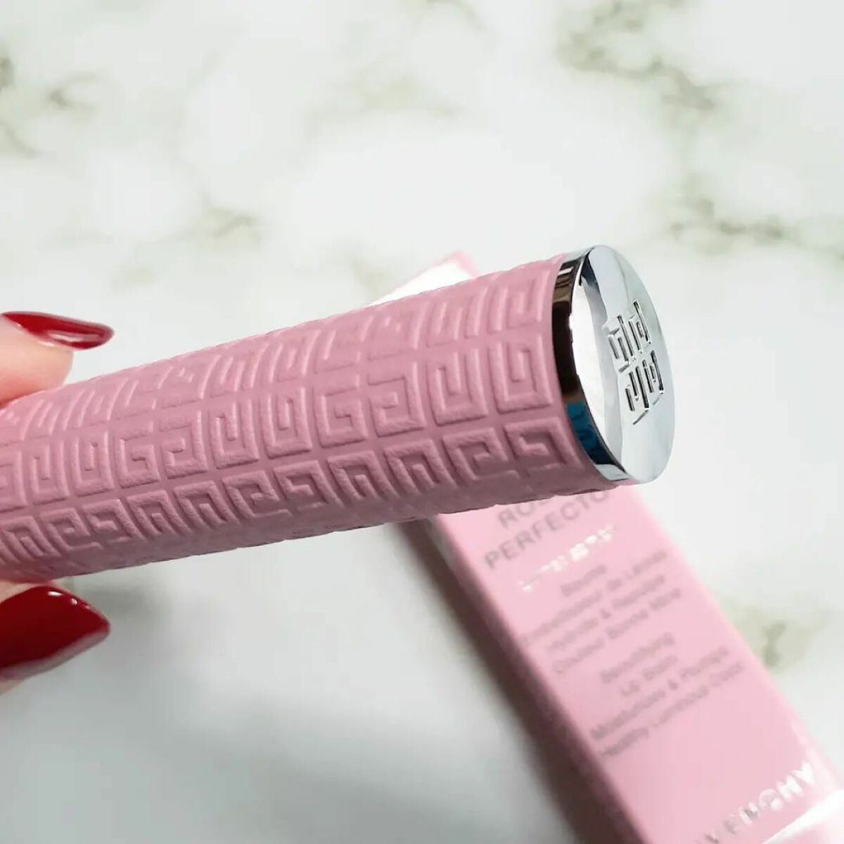 ローズ・パーフェクト（フォール コレクション 2022） No.525/GIVENCHY/リップケアを使ったクチコミ（2枚目）