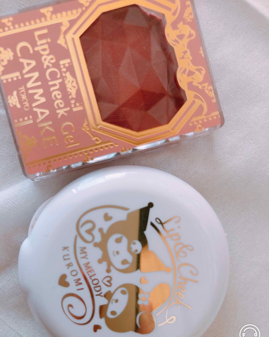 リップ＆チーク ジェル/キャンメイク/ジェル・クリームチークを使ったクチコミ（1枚目）