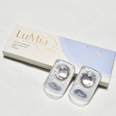 LuMia comfort 1day CIRCLE パフブラウン/LuMia/ワンデー（１DAY）カラコンの画像