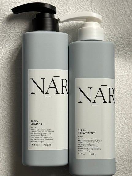 スリーク&リラックスシャンプー/トリートメント/NARTH/市販シャンプーを使ったクチコミ(1枚目)