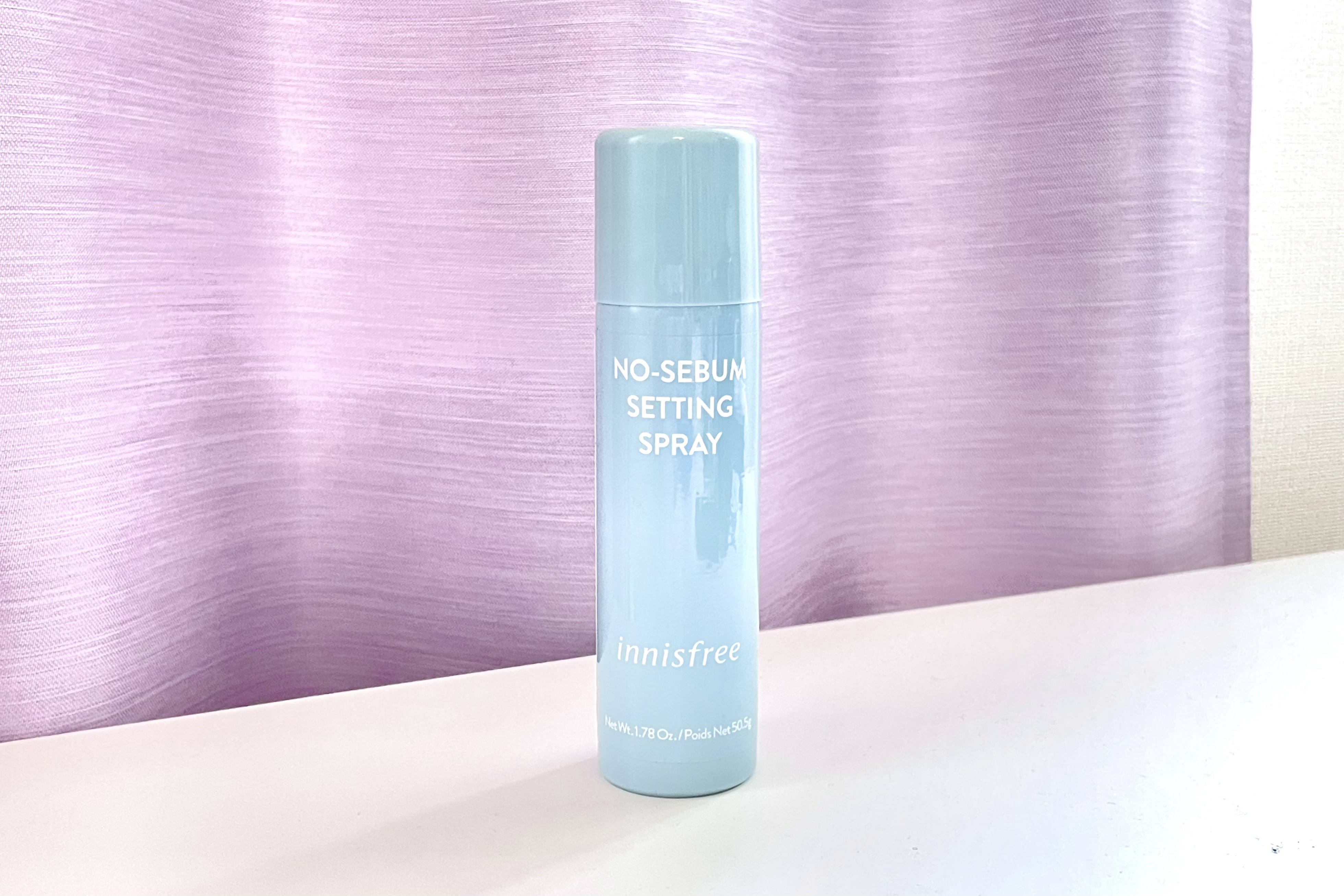 ノーセバム セッティングスプレー/innisfree/ミスト状化粧水を使ったクチコミ（1枚目）