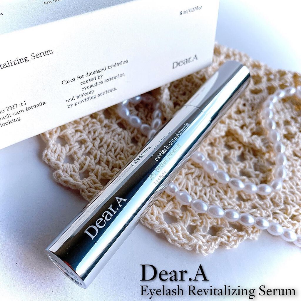 アイラッシュリバイタライジングセラム /Dear.A/まつげ美容液を使ったクチコミ(2枚目)
