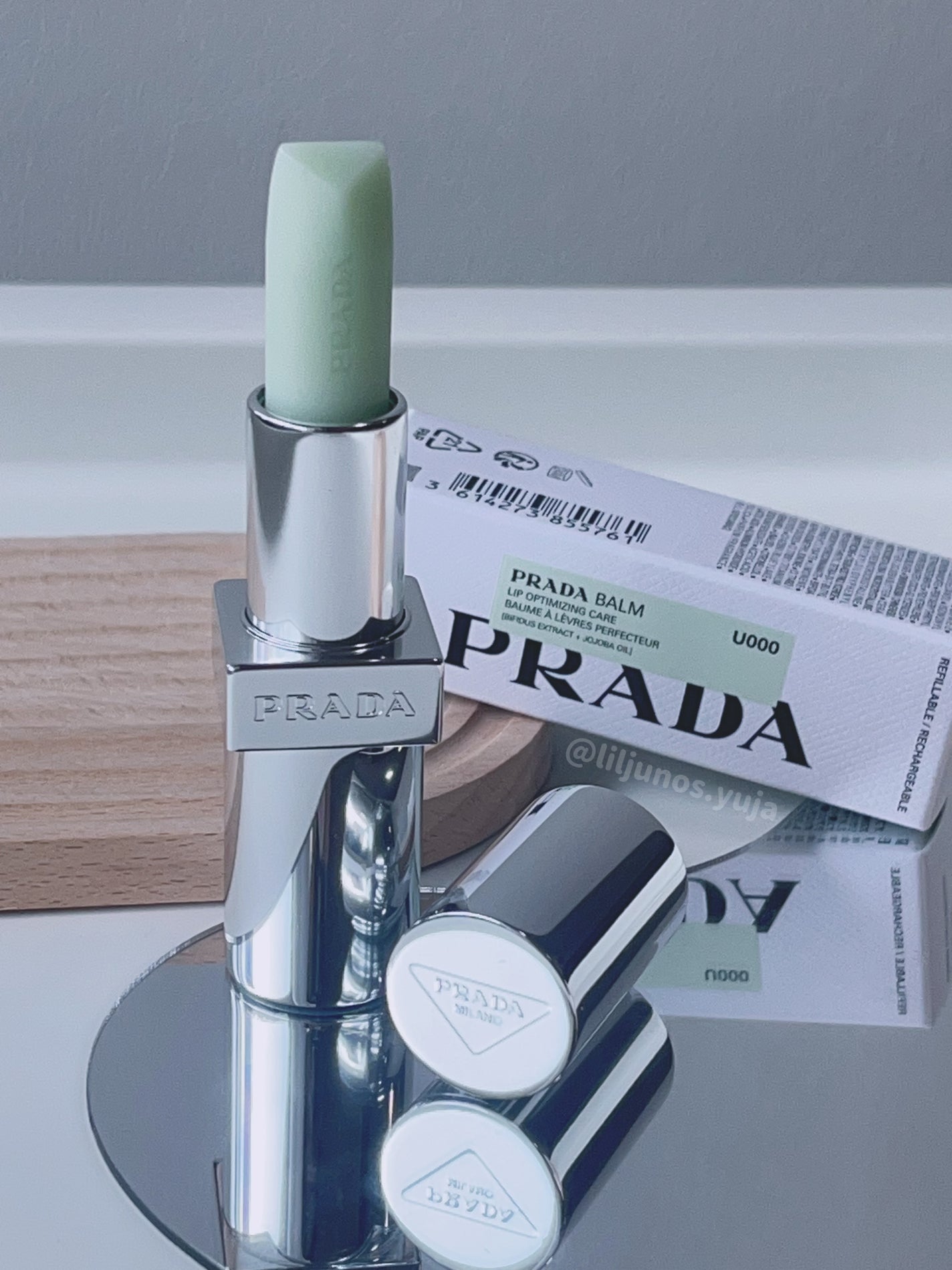 リップ バーム オプティマイジング ケア/PRADA BEAUTY/リップバームを使ったクチコミ(1枚目)