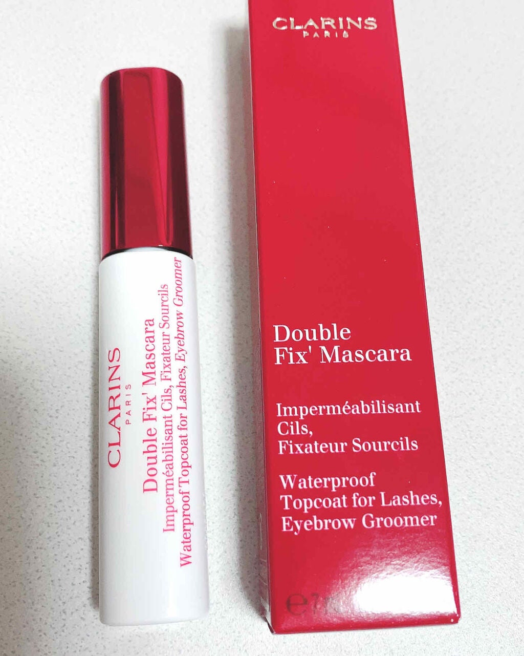 ダブルフィックス マスカラ/CLARINS/マスカラトップコートを使ったクチコミ(2枚目)