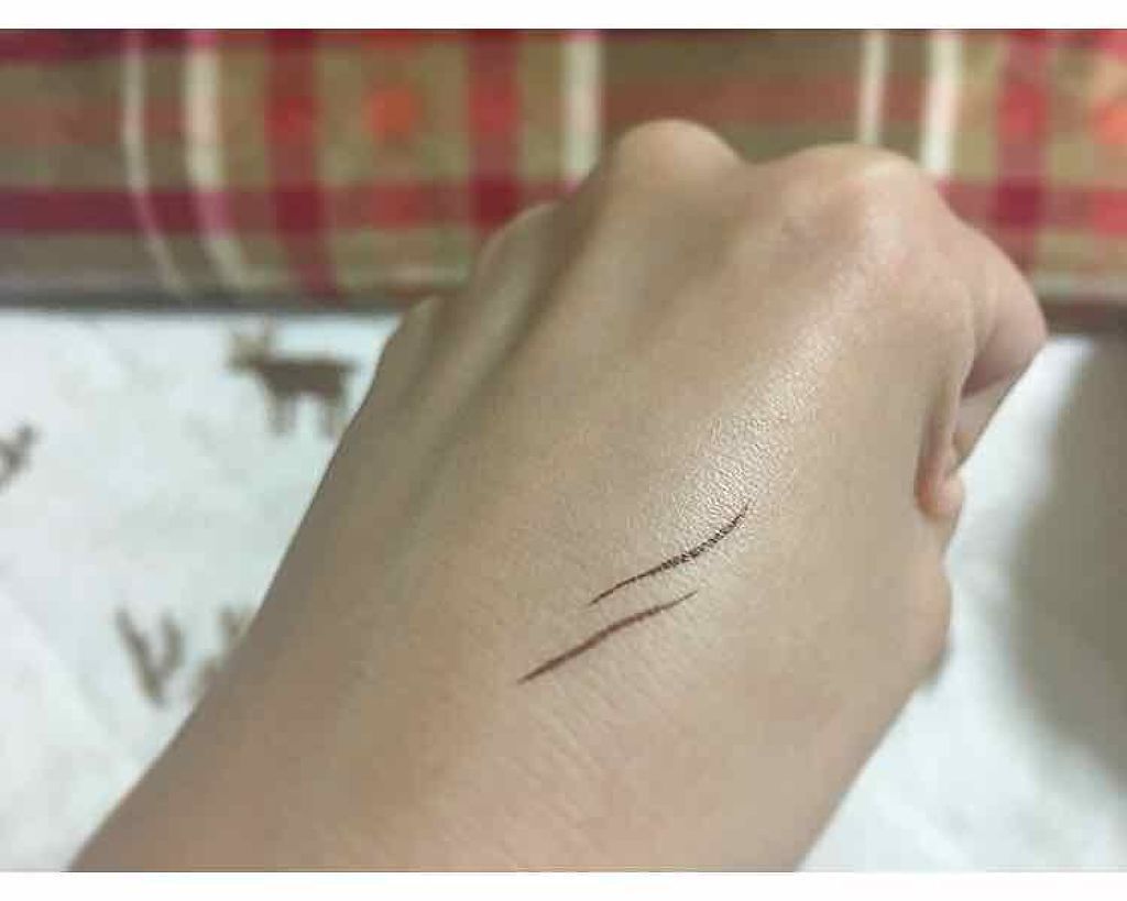 モテライナー リキッド/UZU BY FLOWFUSHI/リキッドアイライナーを使ったクチコミ(2枚目)