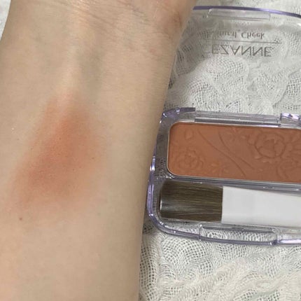 ナチュラル チークN/CEZANNE/パウダーチークを使ったクチコミ(3枚目)