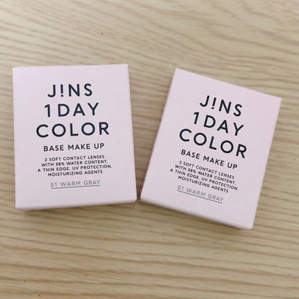 JINS1DAYCOLOR/JINS/ワンデー(1DAY)カラコンを使ったクチコミ(1枚目)