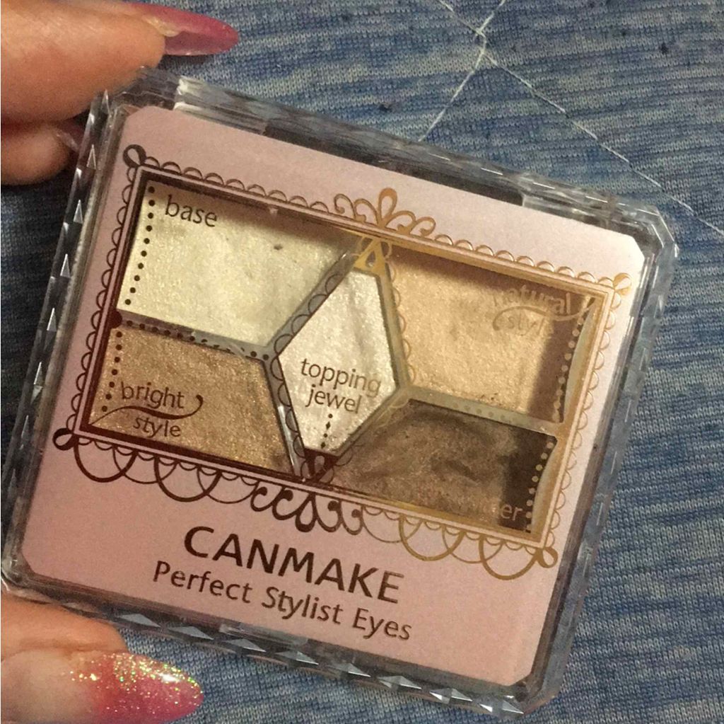 【旧品】パーフェクトスタイリストアイズ/キャンメイク/アイシャドウパレットを使ったクチコミ(1枚目)