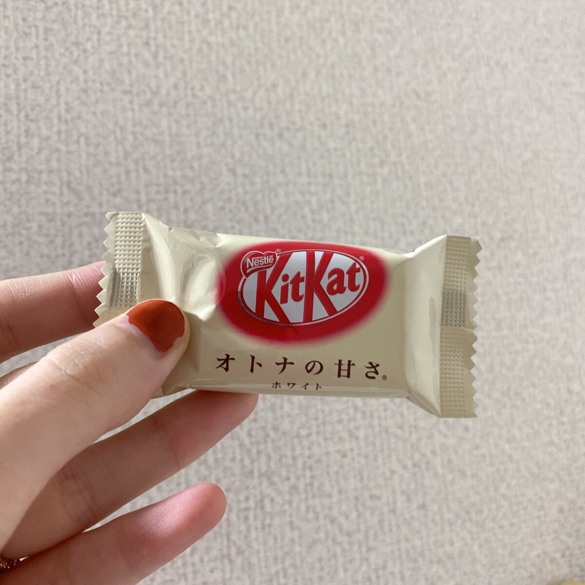 キットカット 大人の甘さ ホワイト/Nestle/食品を使ったクチコミ（1枚目）