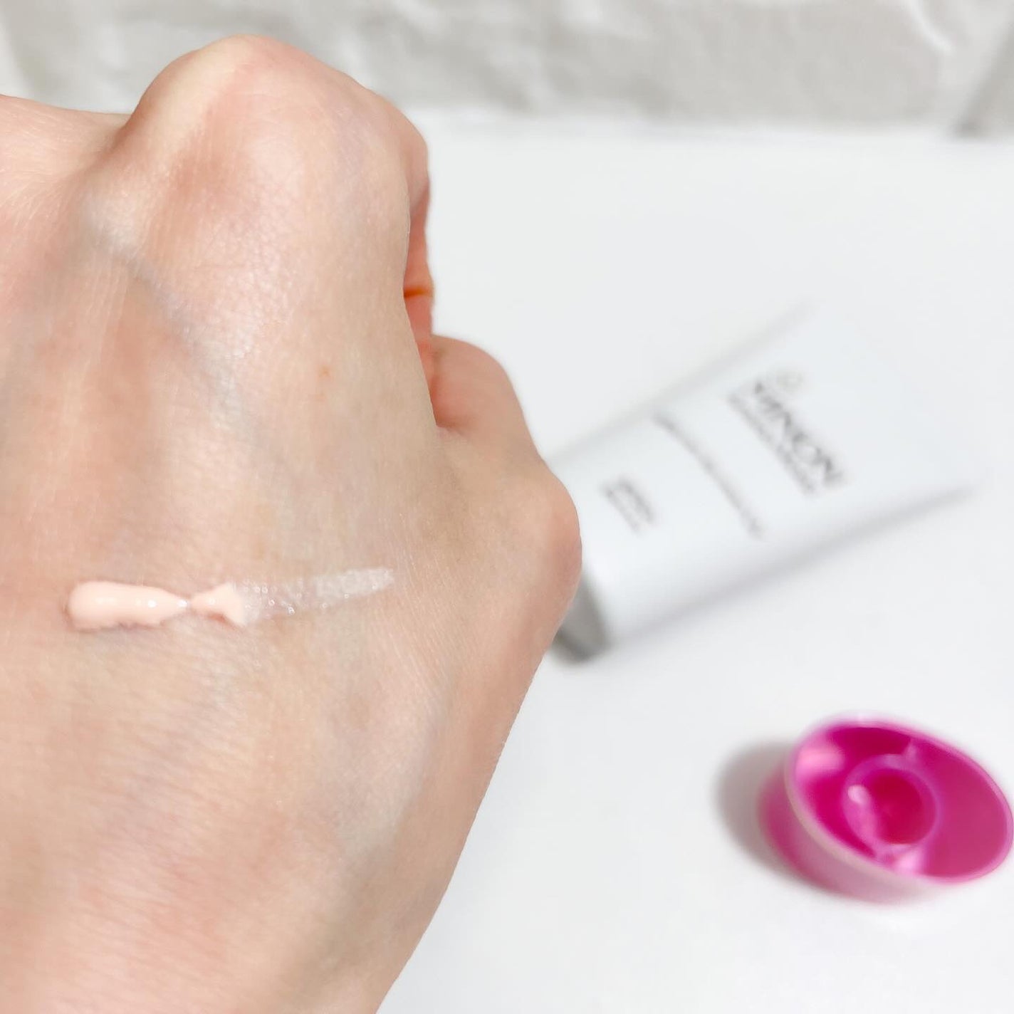 pipi3 on LIPS 「製品名:ミノンアミノモイストエイジングケアデイクリームUV【医..」(4枚目)