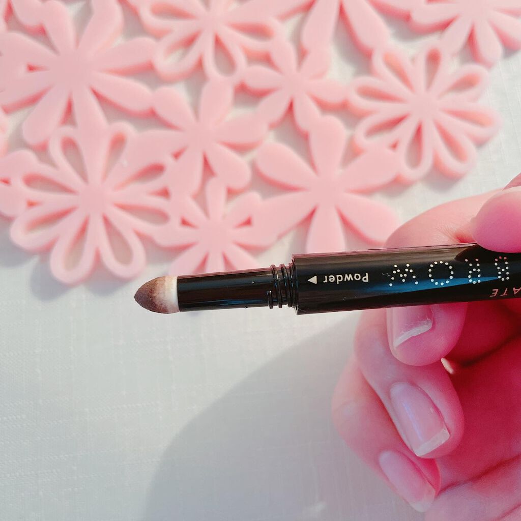 ビューティーガイドアイブロー N BR671/インテグレート/リキッドアイブロウを使ったクチコミ（3枚目）