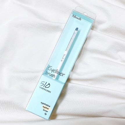 アイライナーブラシ510/fillimilli/メイクブラシを使ったクチコミ(5枚目)