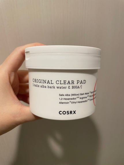 ワンステップオリジナルクリアパッド/COSRX/トナーパッドを使ったクチコミ(1枚目)