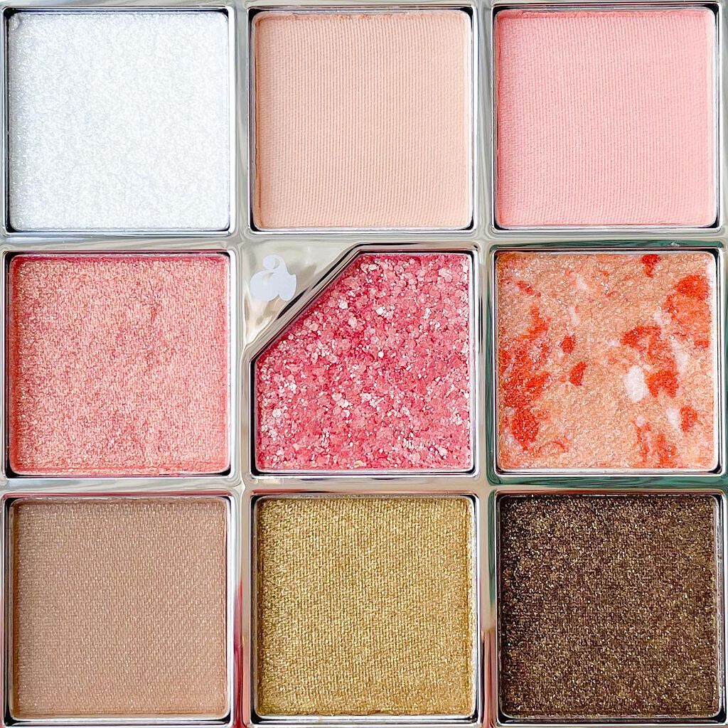 グリッターペディアアイパレット N°6 オールオブシトラス/unleashia/アイシャドウパレットを使ったクチコミ（2枚目）