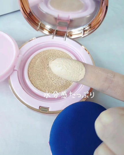 ピンクティーツリーカバーアップグロウクッション/APLIN/クッションファンデーションを使ったクチコミ(4枚目)