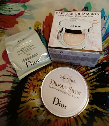 【旧】カプチュール トータル ドリームスキン クッション/Dior/クッションファンデーションを使ったクチコミ(3枚目)