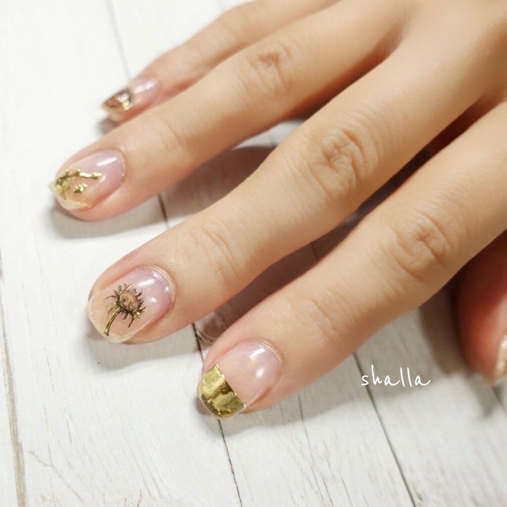 MEDE19F ゴッホの世界をまとうネイルシールの会/フェリシモ/ネイルシールを使ったクチコミ(2枚目)