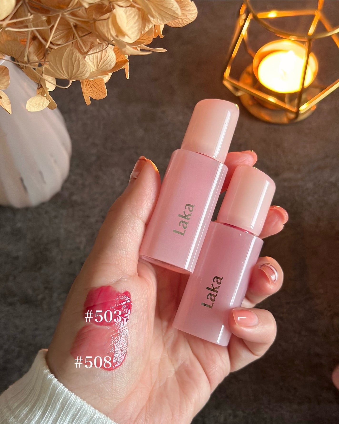 ポッピングバルーンティント/Laka/リップティントを使ったクチコミ(2枚目)