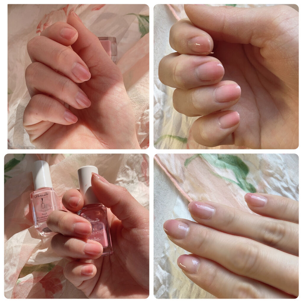 ネイルファンデーション/パラドゥ/マニキュアを使ったクチコミ（2枚目）